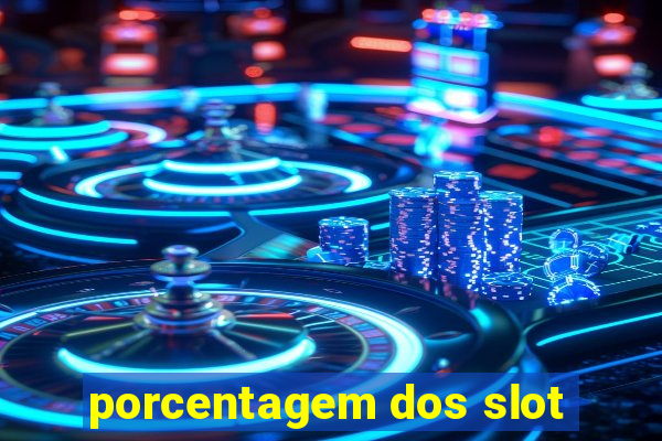 porcentagem dos slot