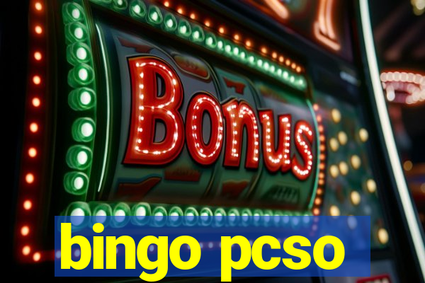 bingo pcso