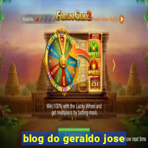 blog do geraldo jose