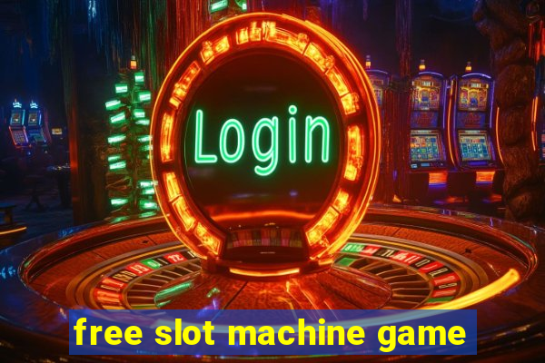 free slot machine game