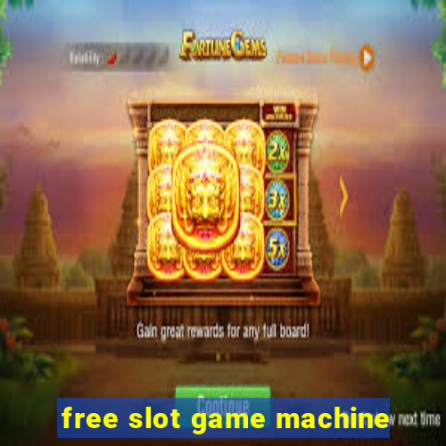 free slot game machine