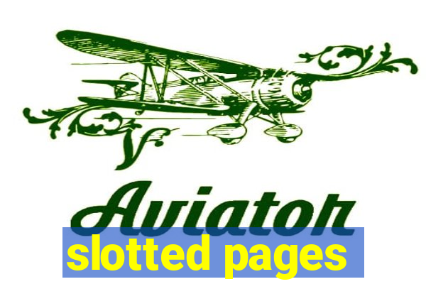 slotted pages