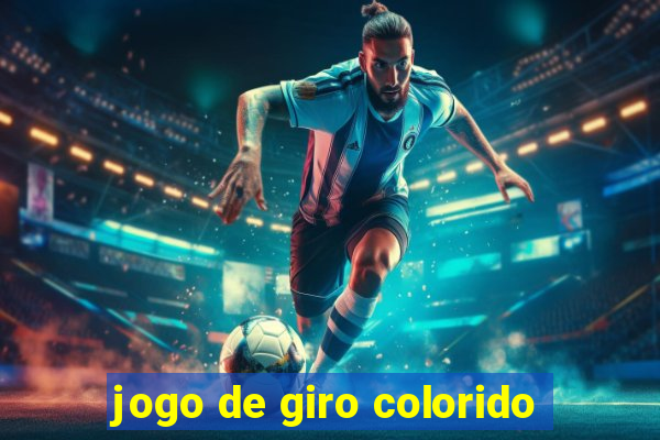 jogo de giro colorido