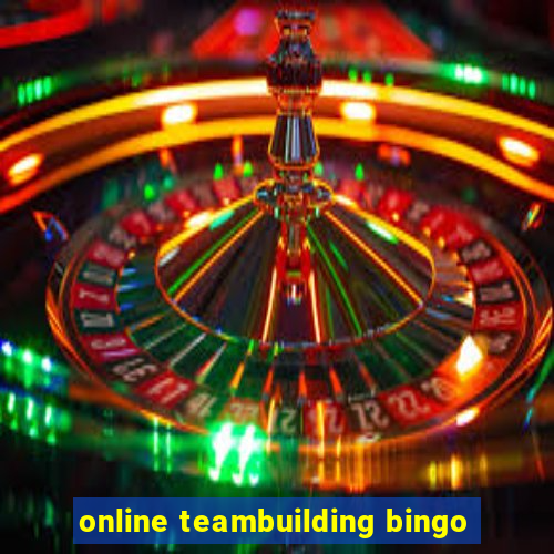 online teambuilding bingo