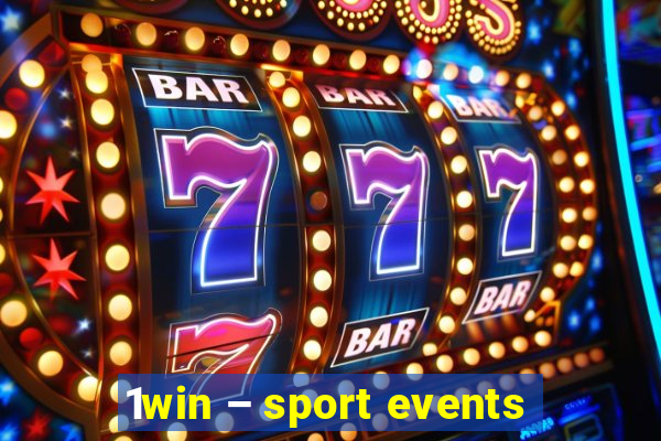 1win – sport events