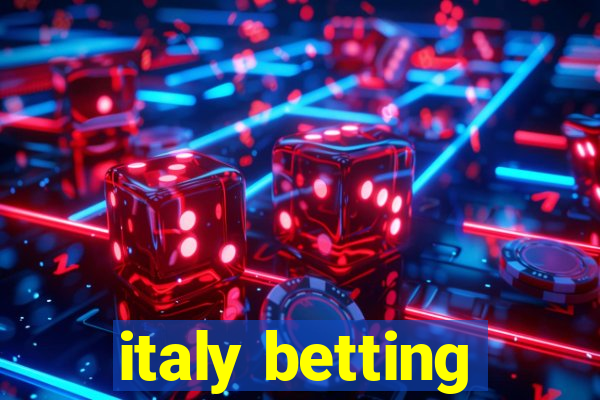 italy betting