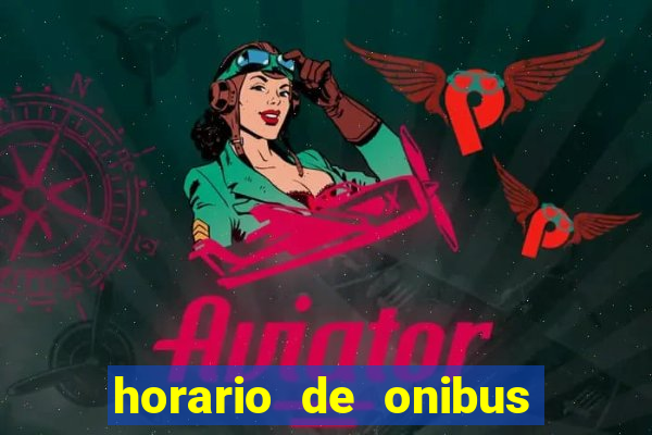 horario de onibus santos dumont x juiz de fora