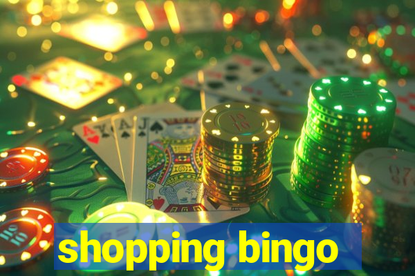 shopping bingo