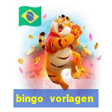 bingo vorlagen kostenlos erstellen