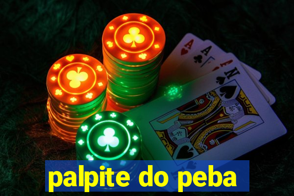 palpite do peba