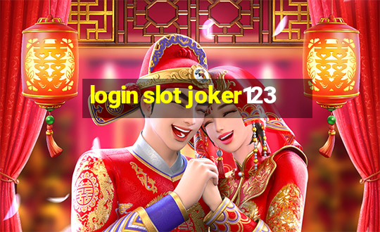 login slot joker123