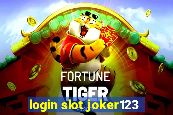 login slot joker123