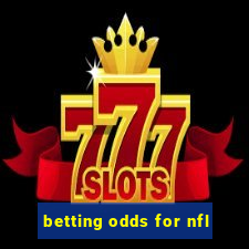 betting odds for nfl