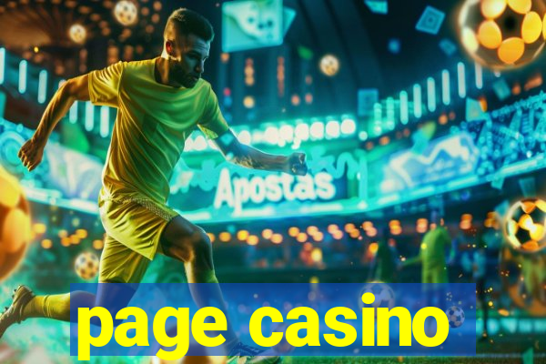 page casino