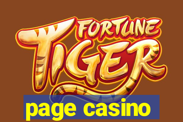 page casino