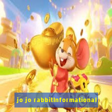 jo jo rabbitInformational