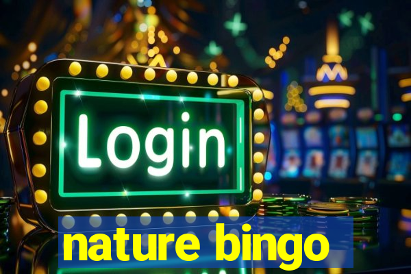 nature bingo