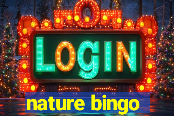 nature bingo