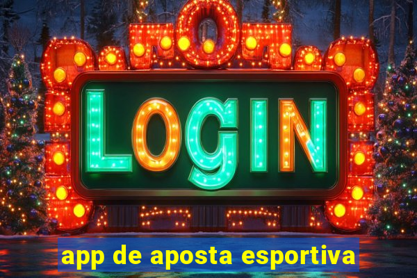 app de aposta esportiva