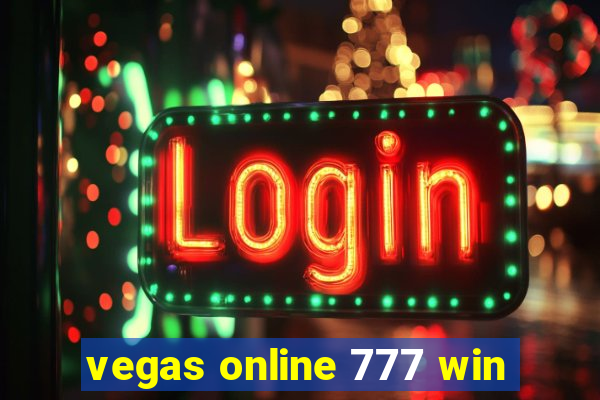 vegas online 777 win