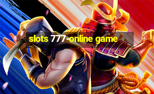 slots 777-online game