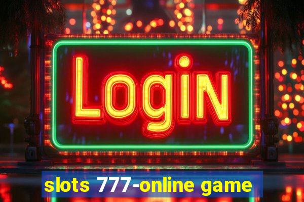 slots 777-online game