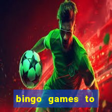 bingo games to play for free