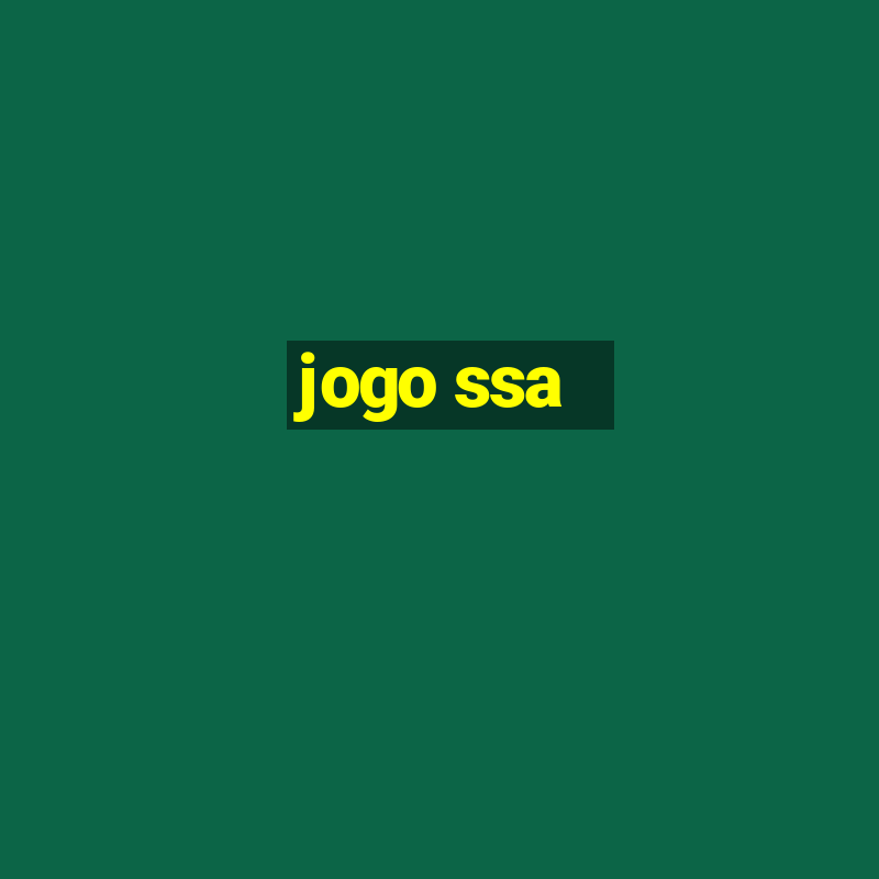 jogo ssa