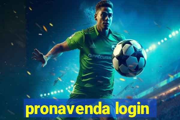 pronavenda login