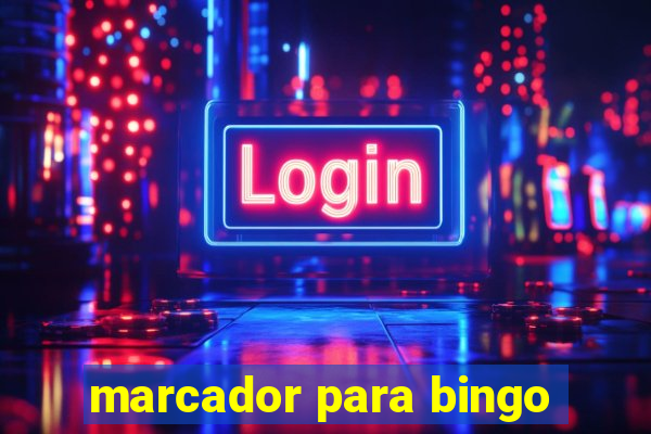 marcador para bingo