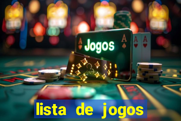 lista de jogos para ganhar dinheiro