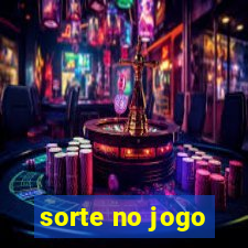 sorte no jogo