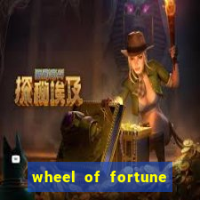 wheel of fortune slot game