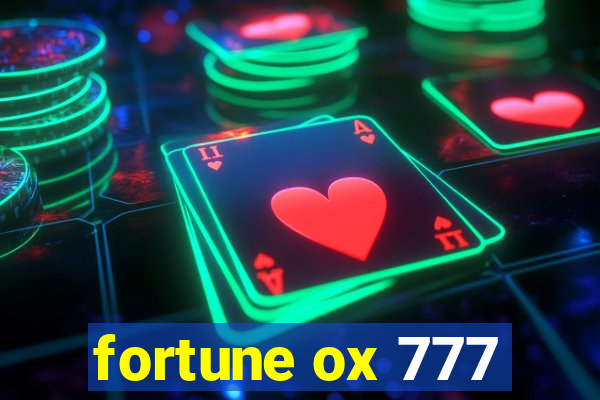 fortune ox 777