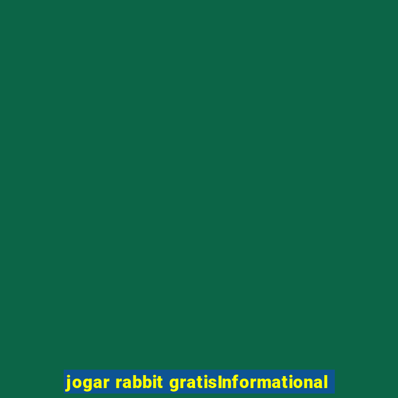 jogar rabbit gratisInformational