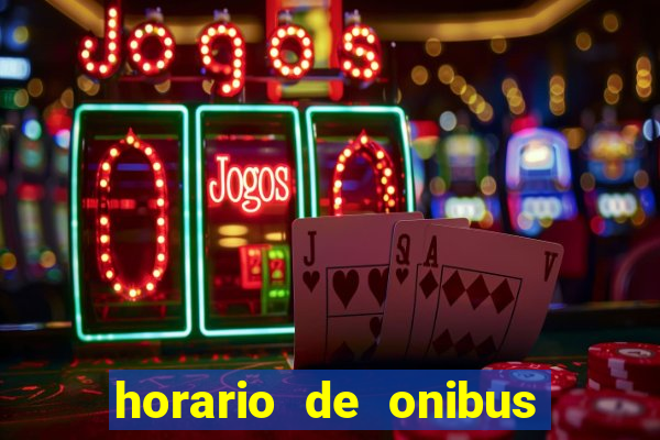 horario de onibus vila nova sao roque