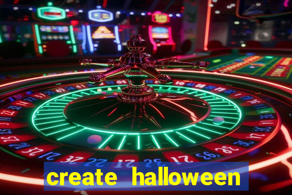 create halloween bingo card