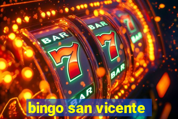 bingo san vicente