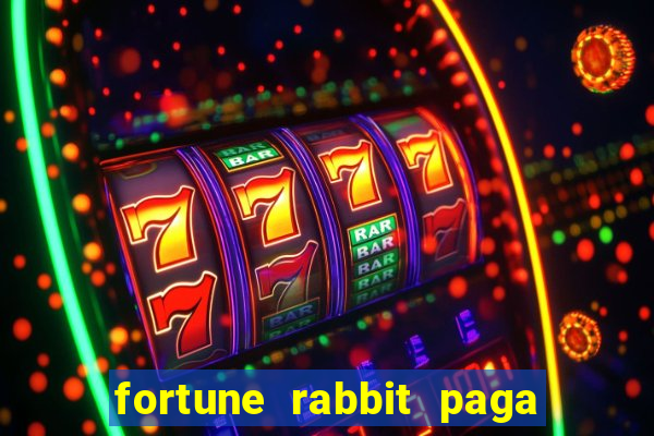 fortune rabbit paga que horas