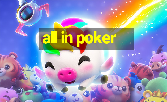 all in poker