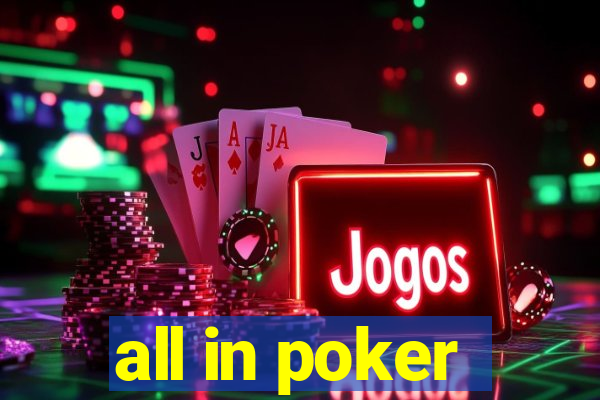 all in poker