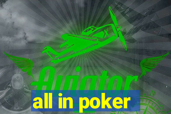 all in poker