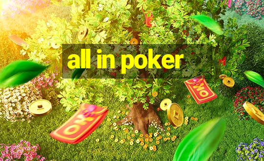 all in poker