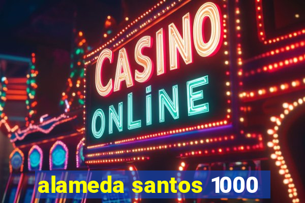 alameda santos 1000