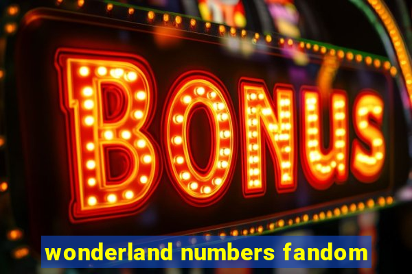 wonderland numbers fandom