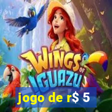 jogo de r$ 5