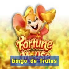 bingo de frutas para imprimir pdf