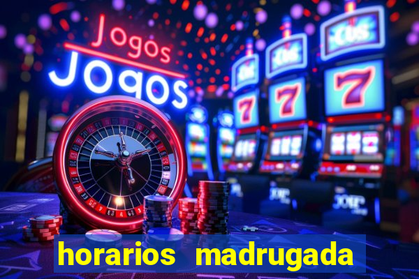 horarios madrugada fortune tiger