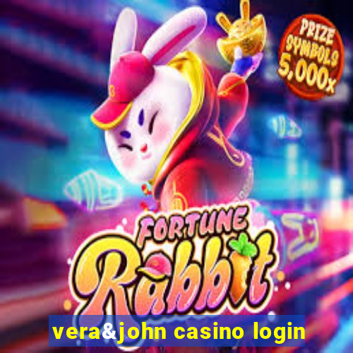 vera&john casino login