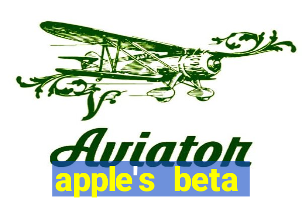 apple's beta software program